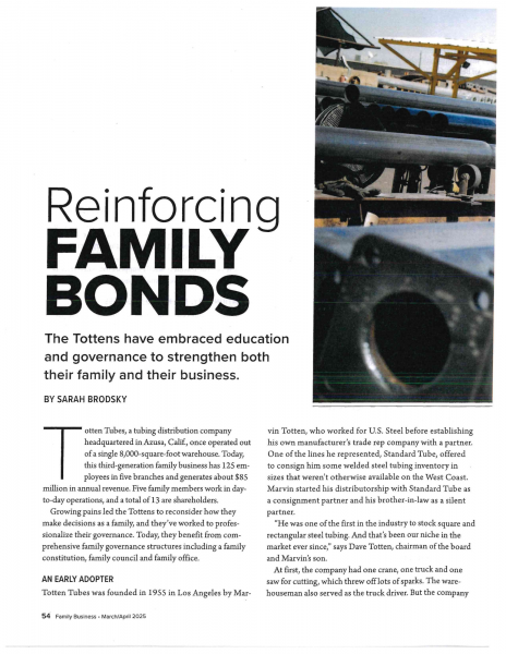 first page of magazine article image